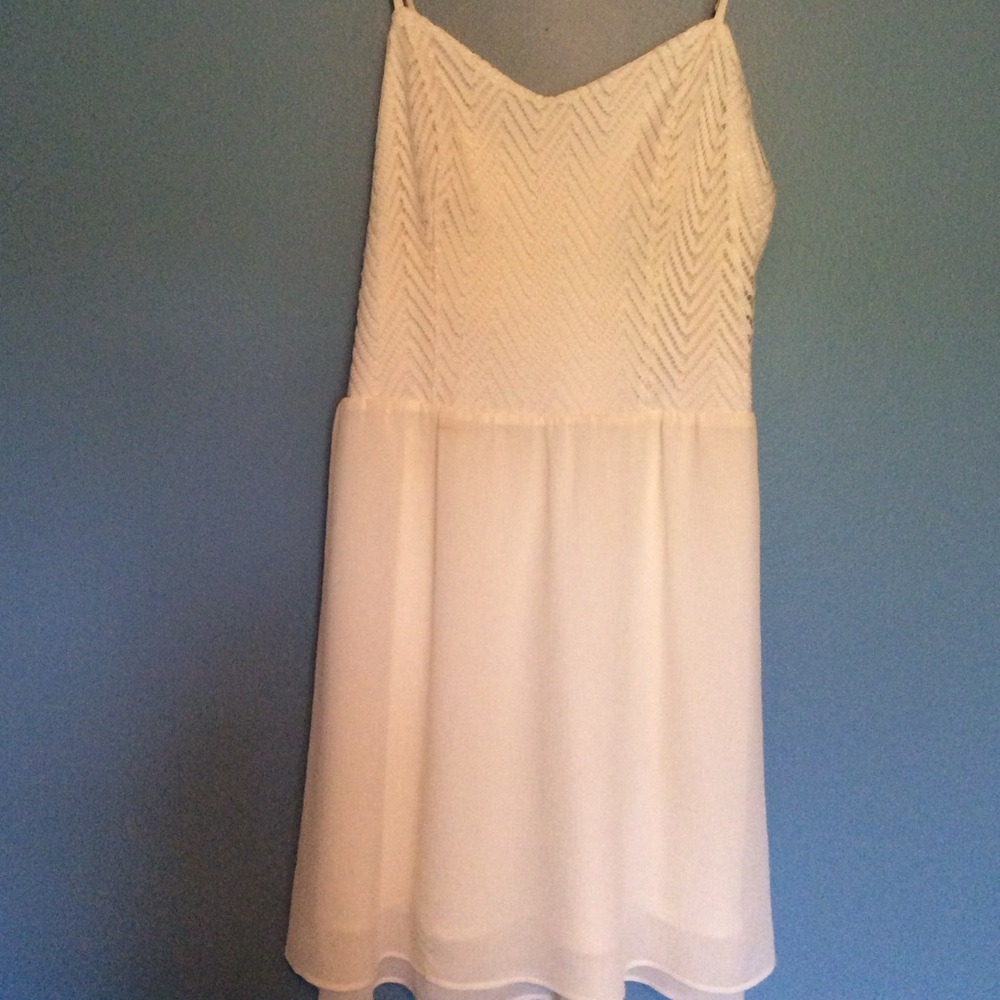 White summer dress